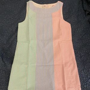 Vineyard Vines Party Seersucker Shift Dress